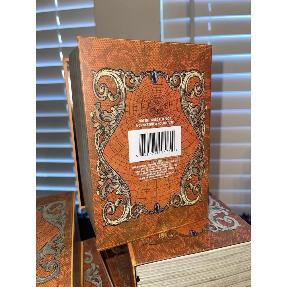 Halloween Storage Gift Boxes Faux Books Decor Witches Spells Potions‎ 2005